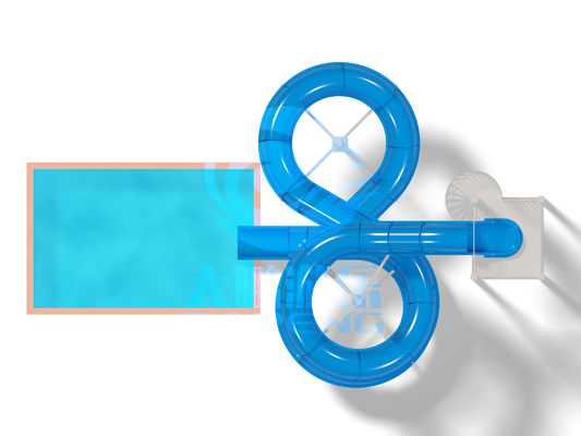 Ein guter Preis. 6m Height Commercial Water Slide with >150 Person Capacity and 30-60 Days Delivery Online