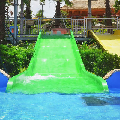 Ein guter Preis. Customized Colorful Water Slide Fiberglass Swimming Pools Suitable Family Small Amusement Park Gardens Inground Pools 2D Design Online