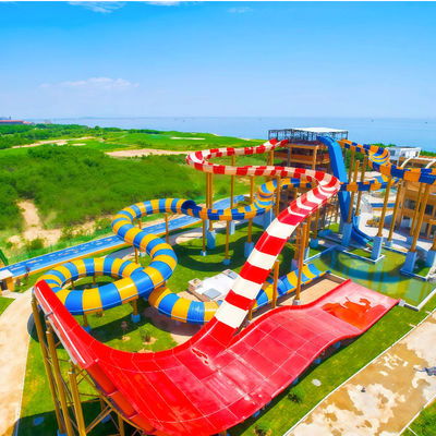 Ein guter Preis. Commercial Fiberglass Shaped Skyward Spiral Tornado Small And Large Water Slide The Best Way To Attract More Customers To Your Water Park Online