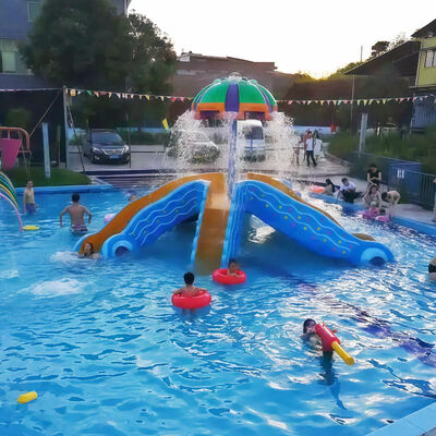 Ein guter Preis. Fiberglas-Oktopus-Rutsche Wasserspiel Meerestier-Serie für Kinder-Schwimmbad-Wasserspiel 2,8 m Höhe Buntes Design Online
