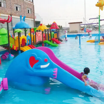 Wasserspielgeräte Fiberglas verzinkter Stahl für Wasserparks Pools Flachwasser-Land-Wasser-Features 1 Jahr Garantie