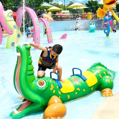Qualität Tier- und Zeichentrickfilmform Glasfaserausrüstung für das Wasserspiel Fabrik