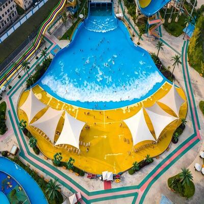 Ein guter Preis. Gewerbliche Wellenbecken-Wasserparkausstattung für Resorts und Schwimmbäder Online