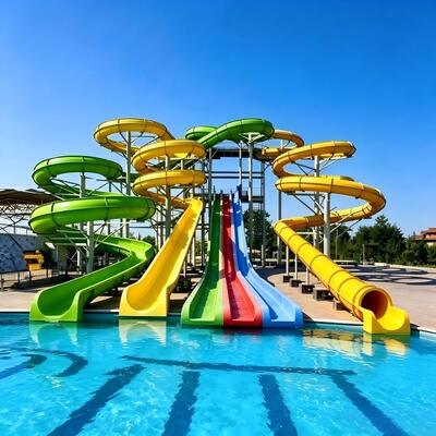 Ein guter Preis. Wasserpark für Schwimmbad Wasserrutsche Verwendung für Aquapark Custom Design Online
