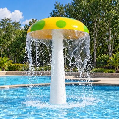 Ein guter Preis. Muscheln Wasser Spritzer Pads Wasserspritzer Feature Custom Material für Kinderpool mit 1-Jahres-Garantie online