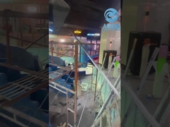 Kinder Mini-Wasserrutsche aus Glasfaser, Octopus-Wasserrutsche für Kinder, Indoor-Wasserparkfahrten