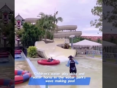 Wasserpark Aqua Play Profi-Wasserrutsche aus Glasfaser, Wasserrutsche aus Glasfaser