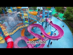 OEM Wasser-Spielplatz Spielhaus Schwimmbad-Ausrüstung Glasfaser-Rutsche